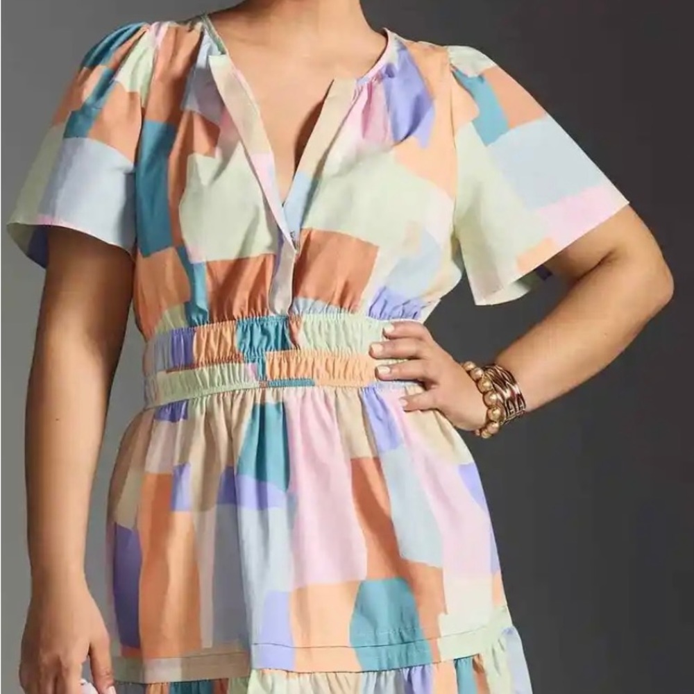 ANTHROPOLGIE The Somerset Mini Multicolored NWT 3X - Picture 2 of 4